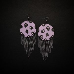 HANDMADE Awesome & Little Loud korvakorut, lila/leo