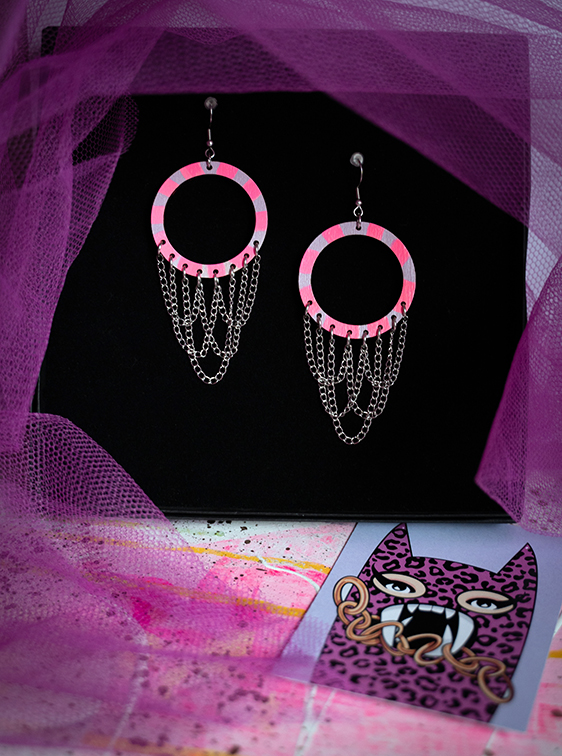 HANDMADE Happy & So Fabulous korvakorut - special cases