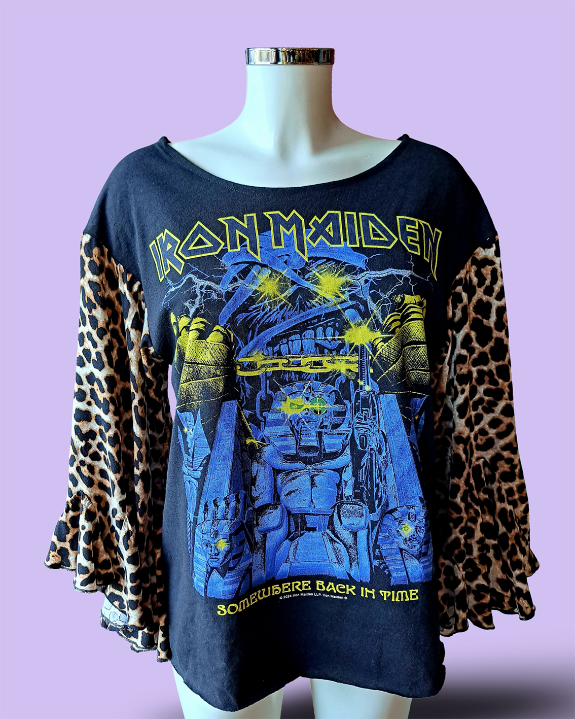 UPCYCLED Iron Maidenin t-paita - Image 5