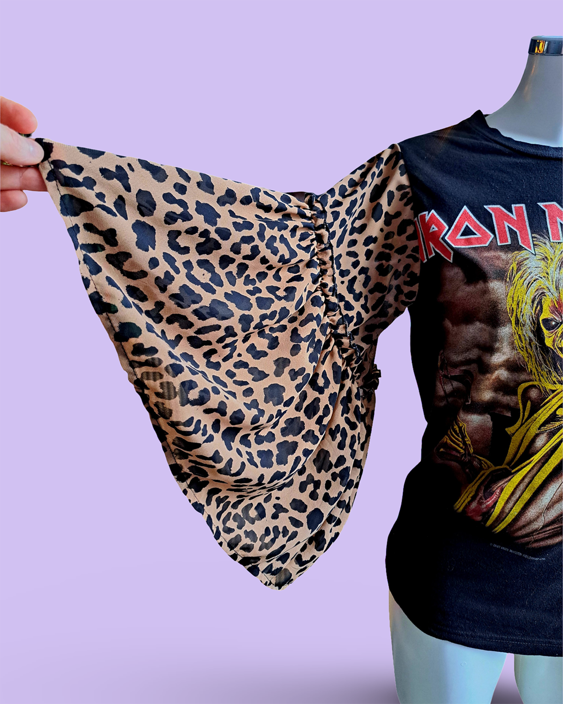 UPCYCLED Iron Maidenin paita - Image 2