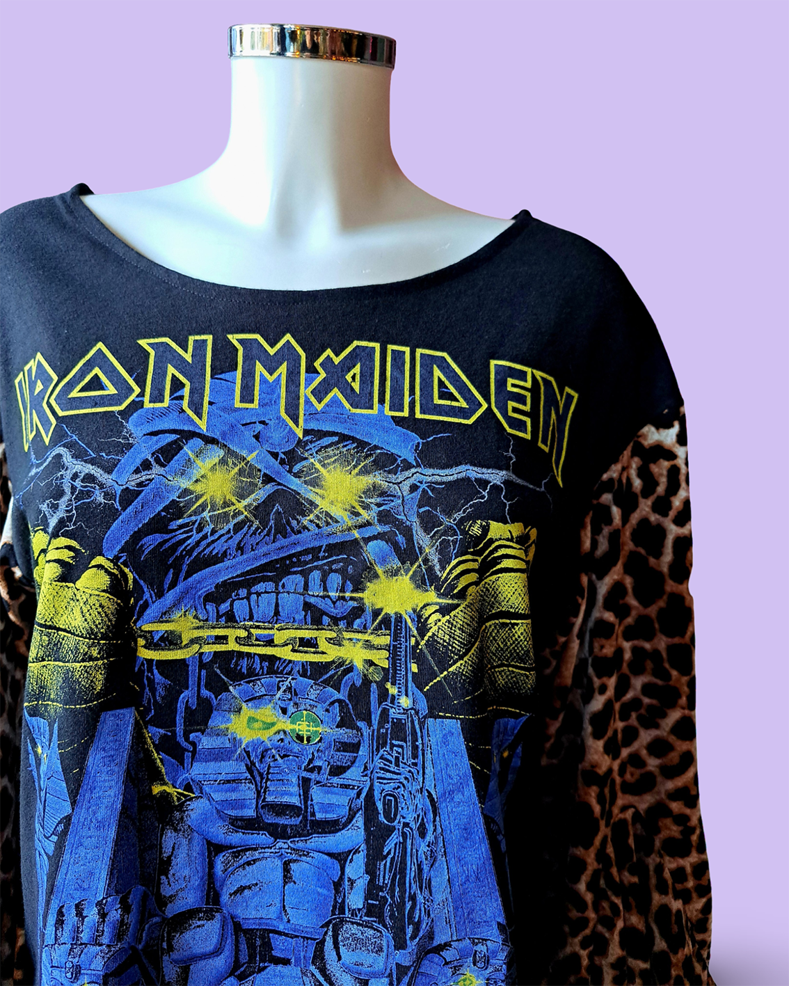 UPCYCLED Iron Maidenin t-paita - Image 2