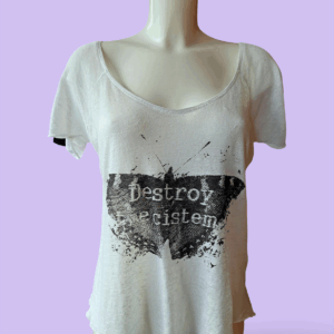 SECOND HAND "Destroy the cistem" t-paita