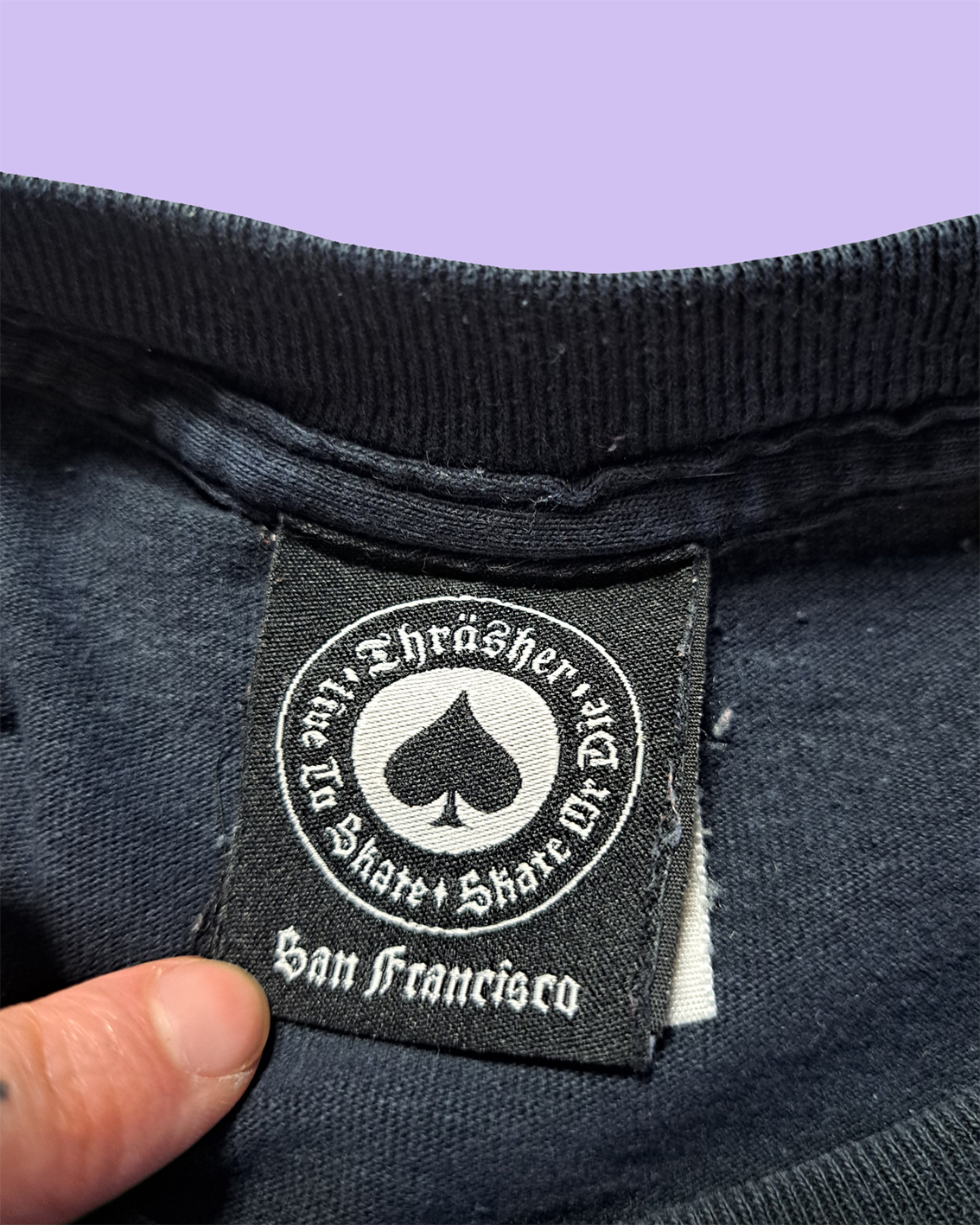 UPCYCLED Thrasher Skate and Destroy t-paita - Image 3