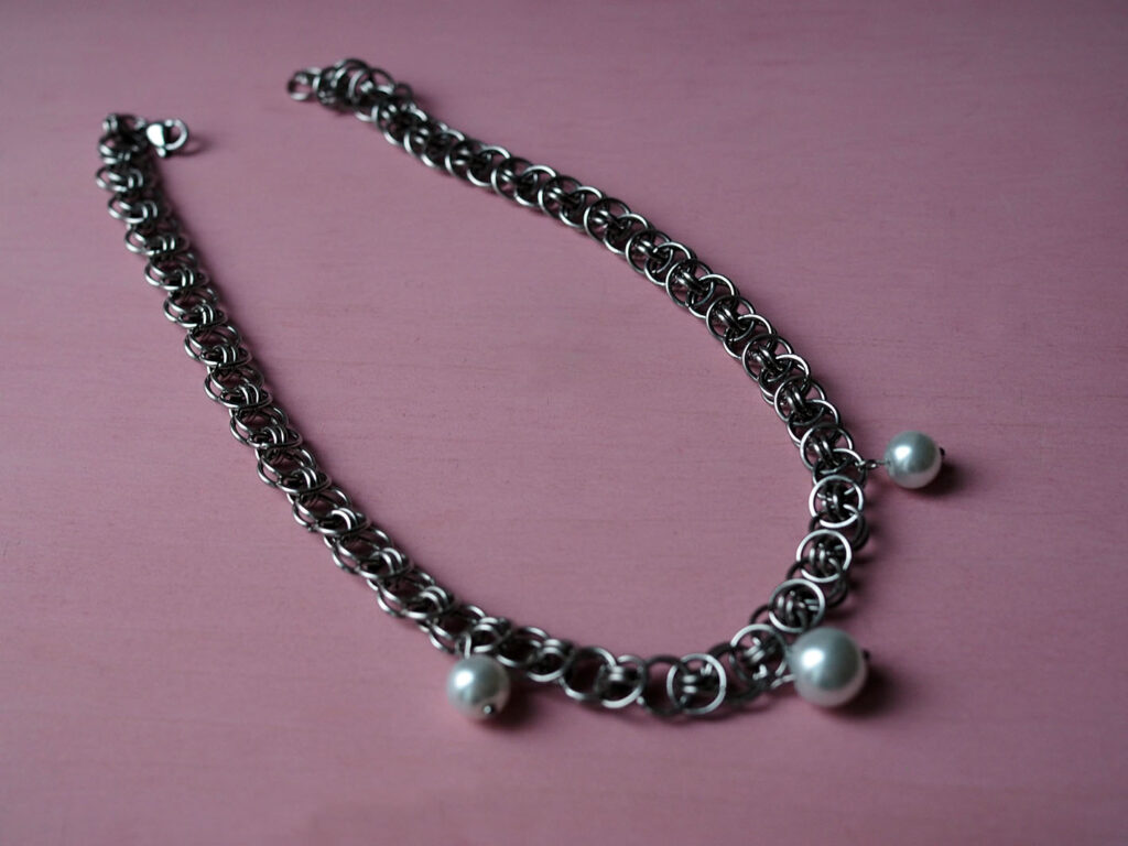 HANDMADE Bit messy, but amazing choker