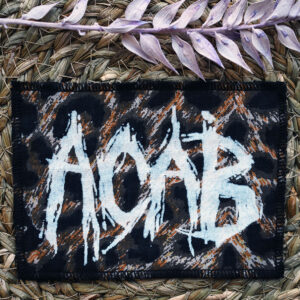 ROSKA ART "ACAB" - kangasmerkki - eri värejä