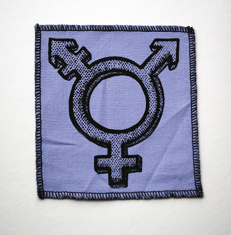 ROSKA ART "Trans" - kangasmerkki - eri värejä - Image 4
