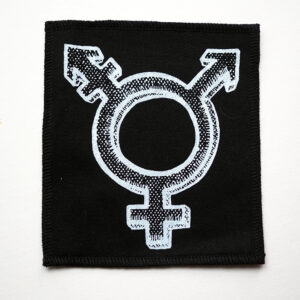 ROSKA ART "Trans" - kangasmerkki - eri värejä